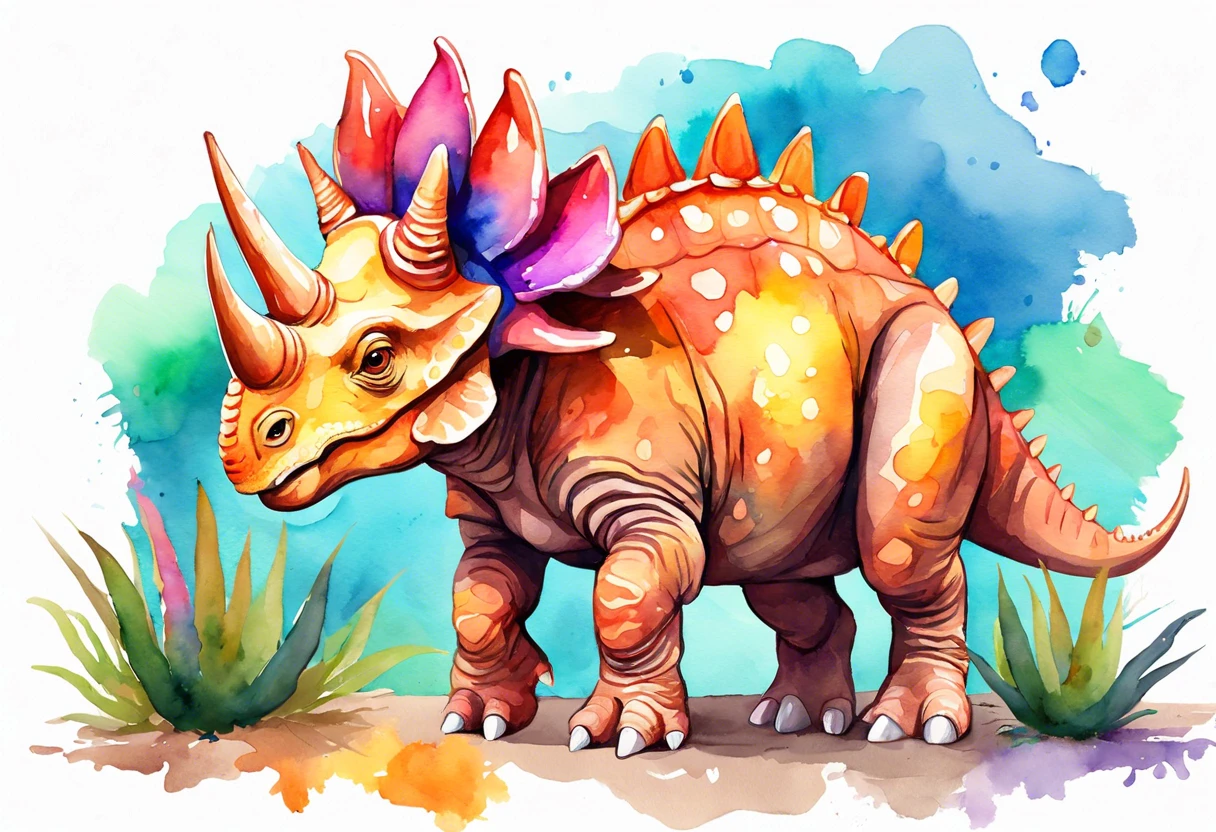 Colorful dinosaur painting tutorial for How To Paint Dinos Ark