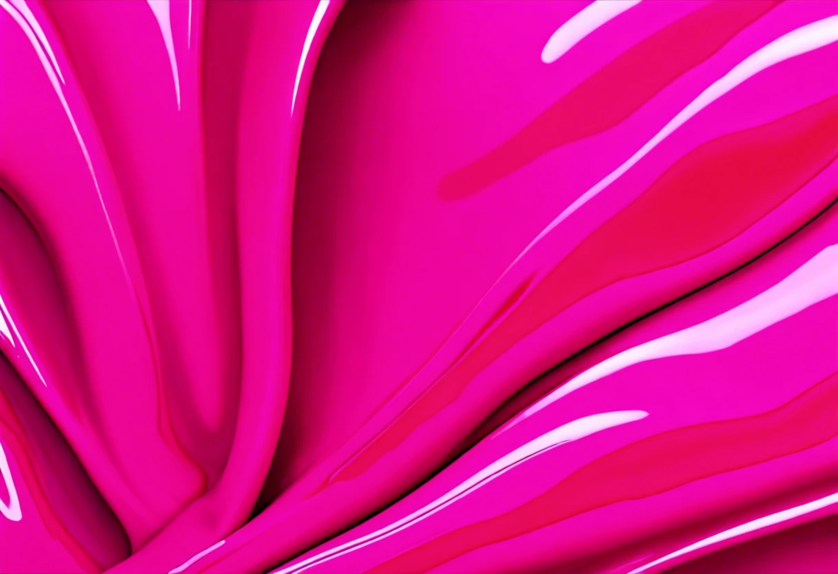 Close-up of vibrant magenta acrylic paint, ideal for creating stunning art.