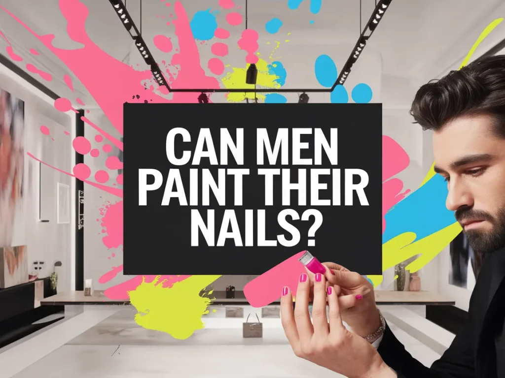 Man Applying Nail Polish - Exploring If Men Can Paint Their Nails