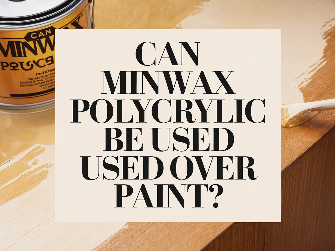 Question about using Minwax Polycrylic over painted surfaces for protection