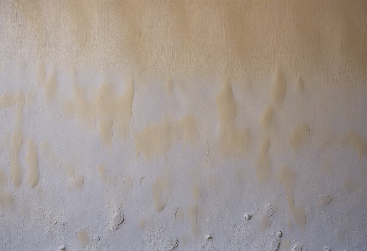 Texture of a wall showing uneven priming, relevant to the question of waiting too long to paint after priming.