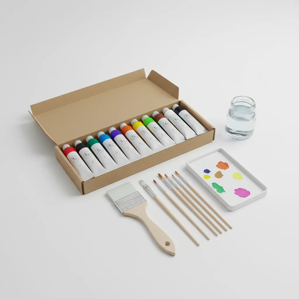 Shuttle Art 50-Color Acrylic Paint