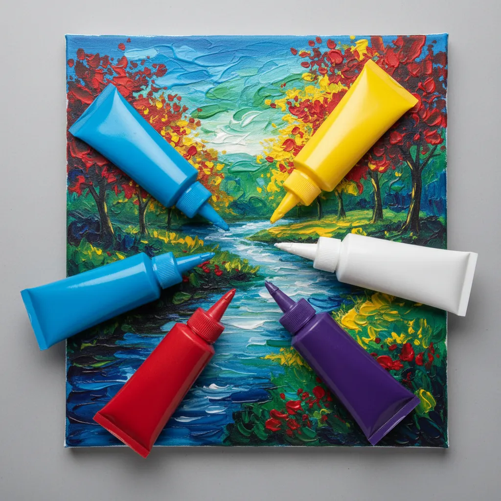 Permanent Textile Paint Kit (12 Colors)