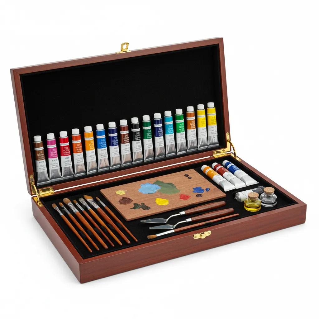 Ohuhu 24-Color Oil Paint Set
